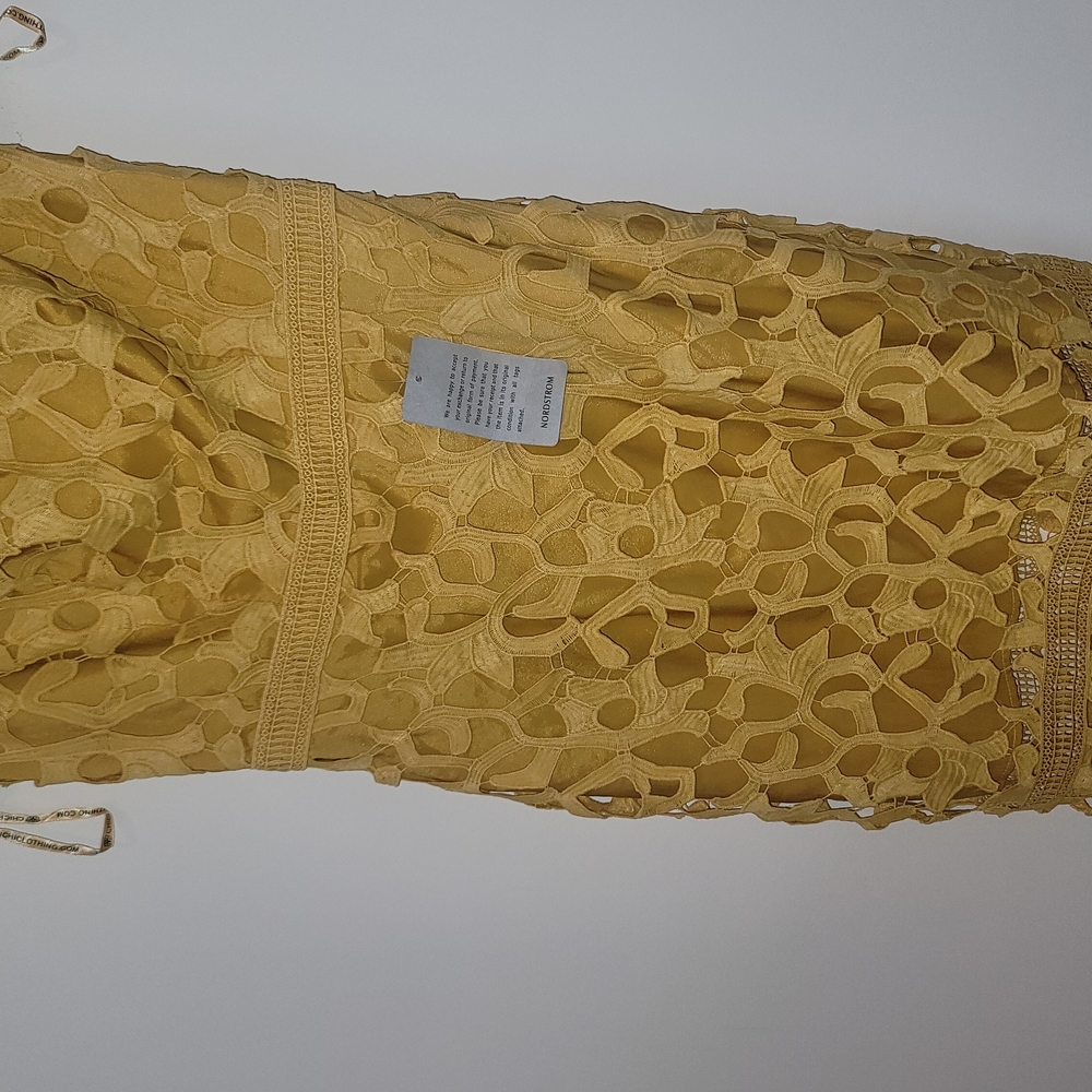 Yellow Lace Dress